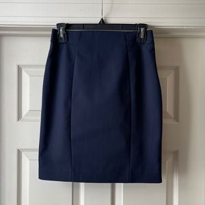 H&M Pencil Skirt/ Navy Blue/ Size 6